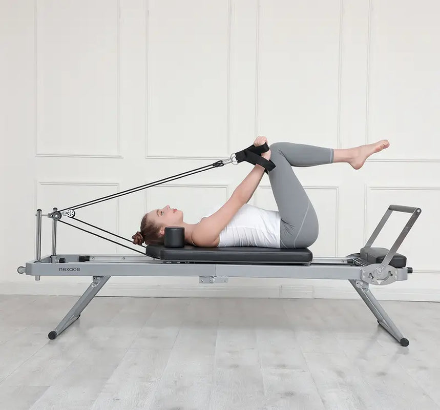 Nexace Pilates Reformer Machine ,Foldable Pilates Machine Equipment for Home