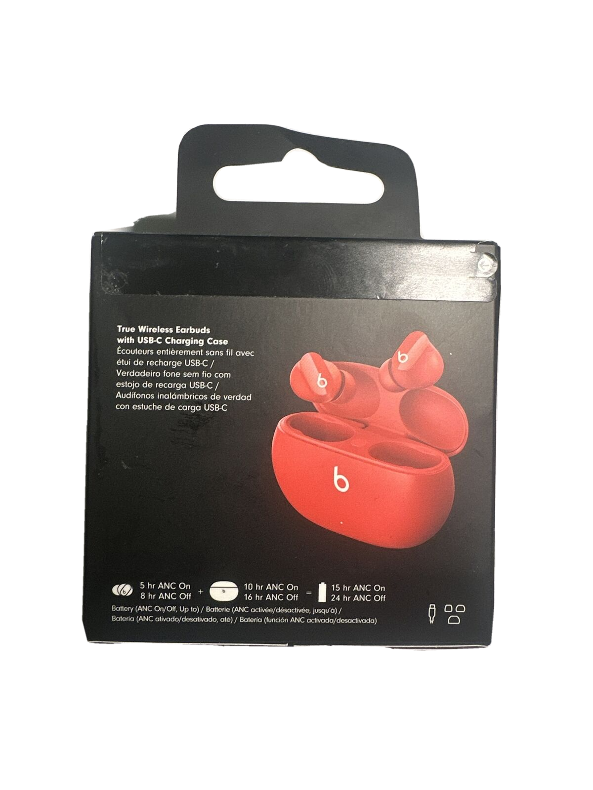 Beats by Dr. Dre Studio True Wireless In-Ear Headphones - RED - (NEW SEALED)