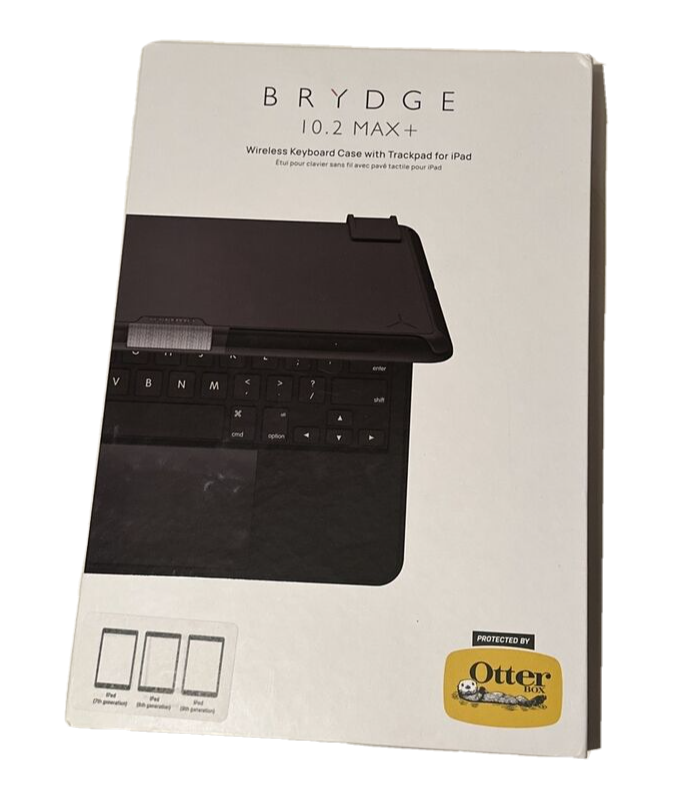 Brydge BRY8012 Keyboard case for Apple ipad - Black *OPEN BOX*