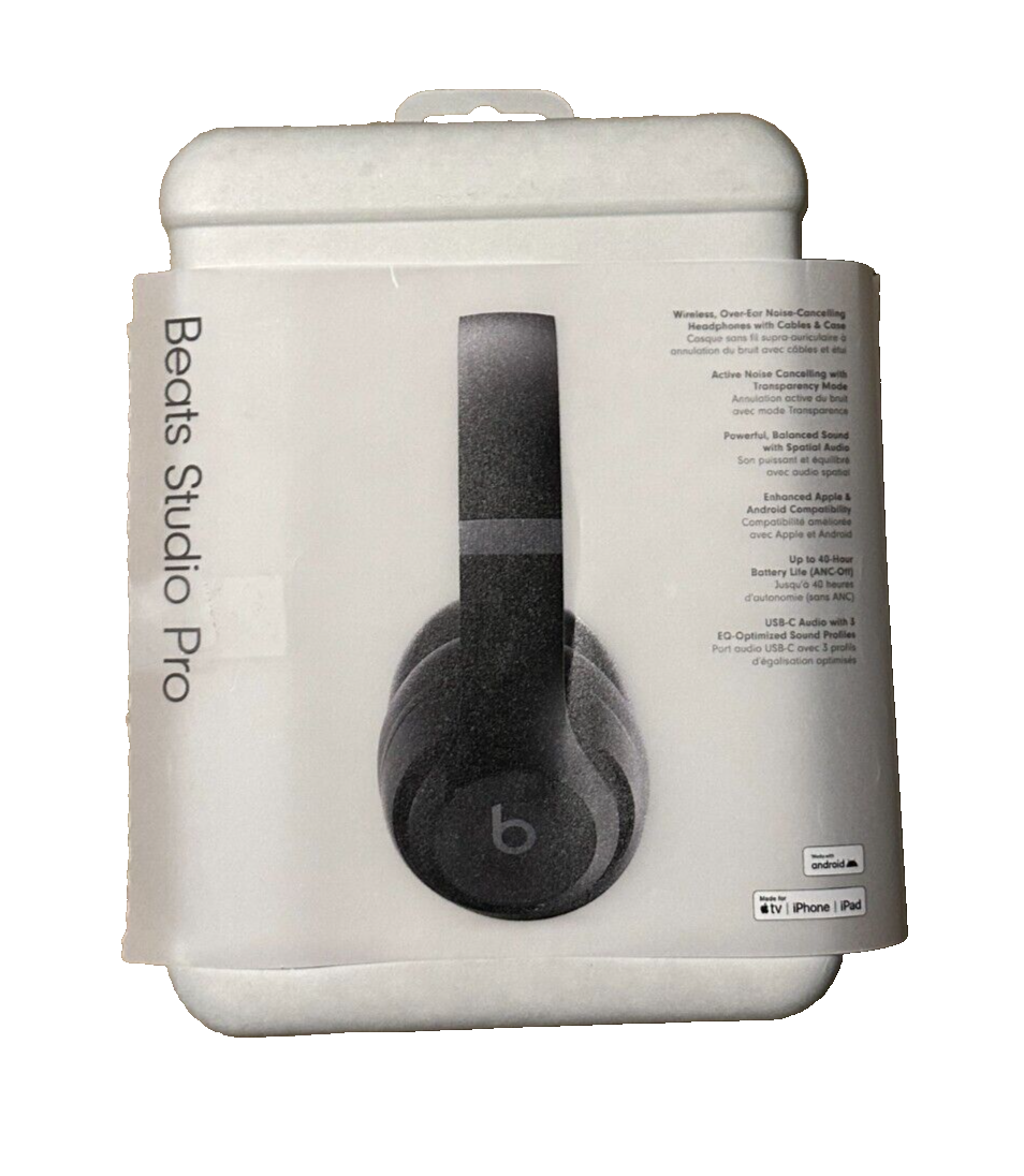 Beats by Dr. Dre Studio Pro Wireless Bluetooth Headphones - Black