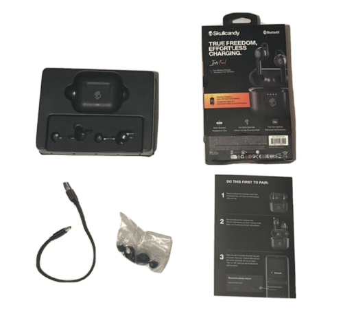 Skullcandy Indy Fuel Wireless Earbud Headphones - True Black *OPEN BOX*