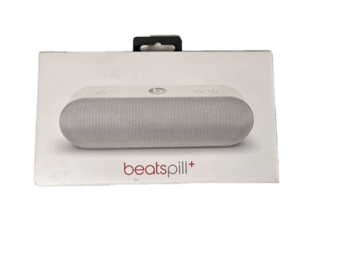 Beats by Dr. Dre Pill+ Portable Wireless Speaker - ML4M2LL/A- White-Open Box- LIKE NEW